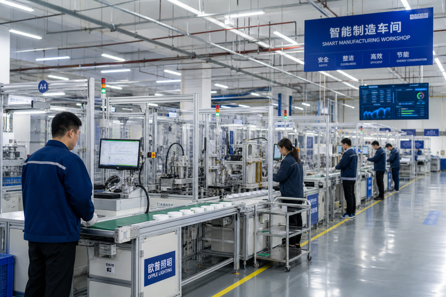 Yize Lights LED manufacturing factory