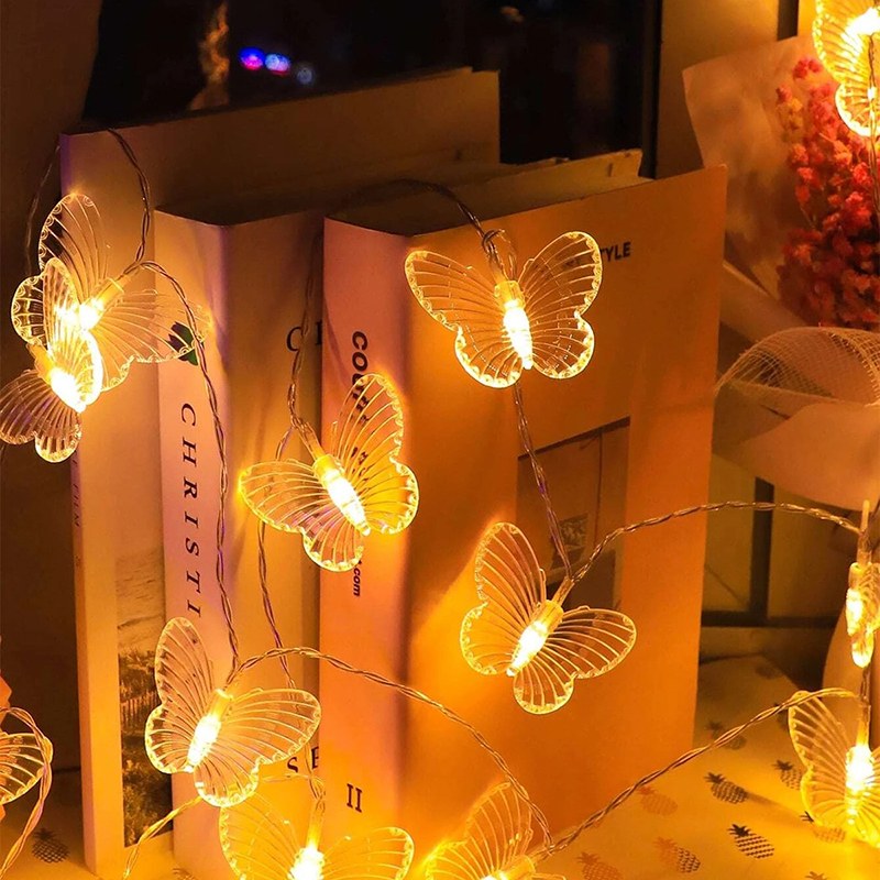 Wholesale LED String Light Butterfly 3AA – YZ-10033