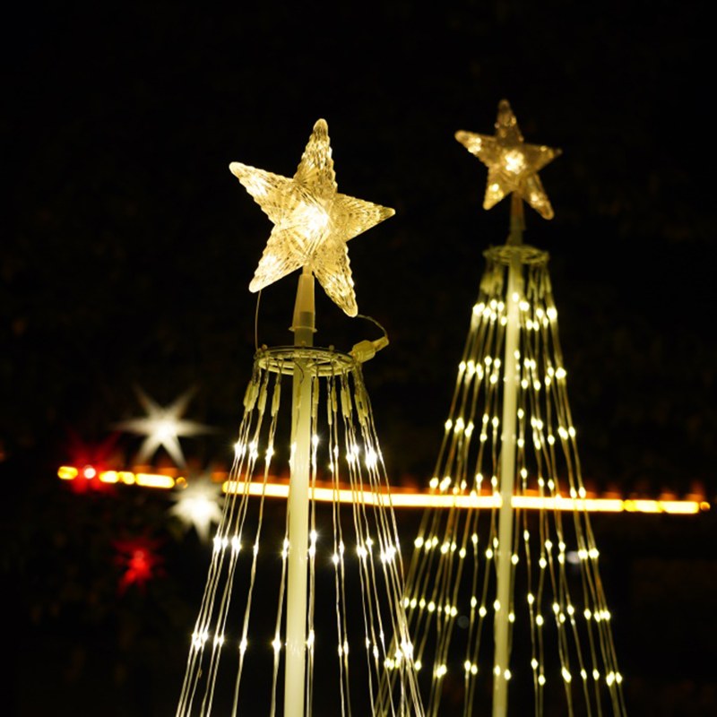 Wholesale LED Light Tree With Star Foldable – YZ-10085