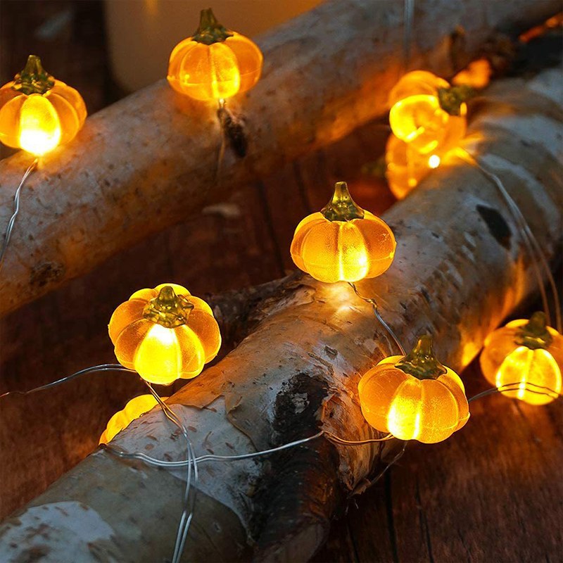 Wholesale LED Pumpkin Shaped Copper Wire String – YZ-20351