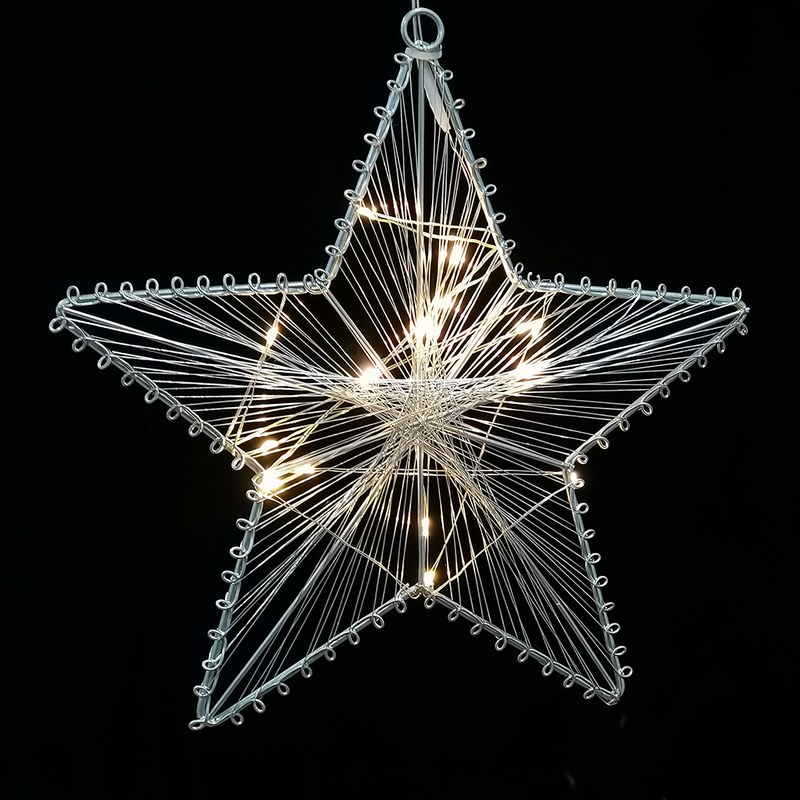 Wholesale LED Metal Star With Copper Wire – YZ-20396