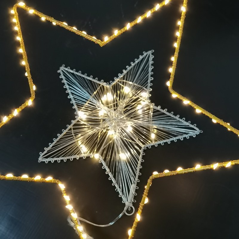 Wholesale LED Metal Star With Copper Wire – YZ-20396