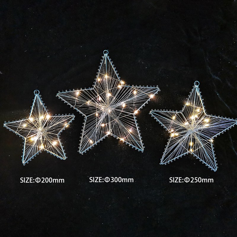 Wholesale LED Metal Star With Copper Wire – YZ-20396