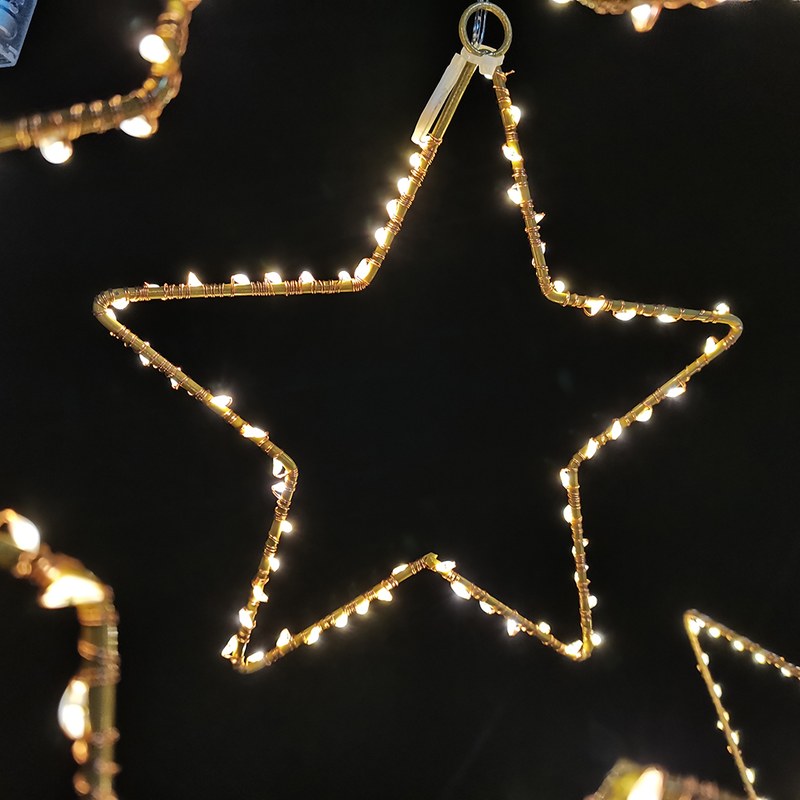 Wholesale LED Metal Star With Copper Wire – YZ-20397