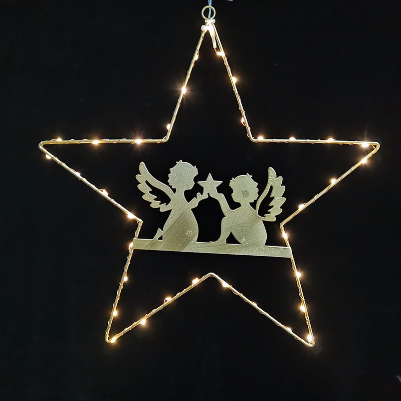 Wholesale LED Metal Star With Copper Wire – YZ-20399