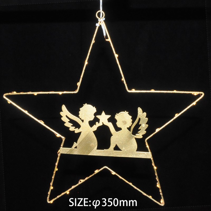 Wholesale LED Metal Star With Copper Wire – YZ-20399