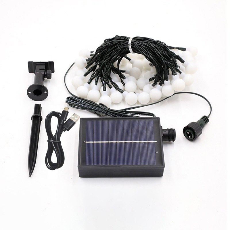 LED Solar Dual Purpose String Light With Pp Balla – YZ-30030