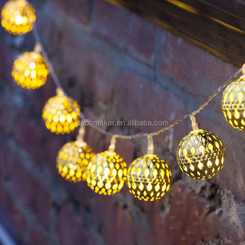 Solar LED String Light Morocco Ball – YZ-30047