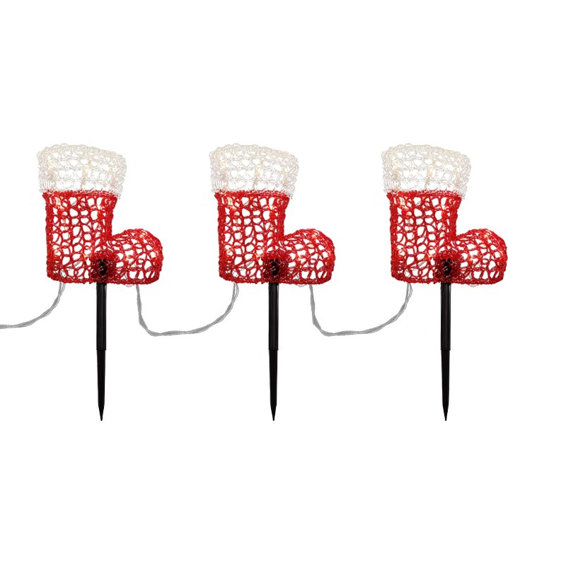 Wholesale LED Garden Light Christmas Stocking – YZ-50027