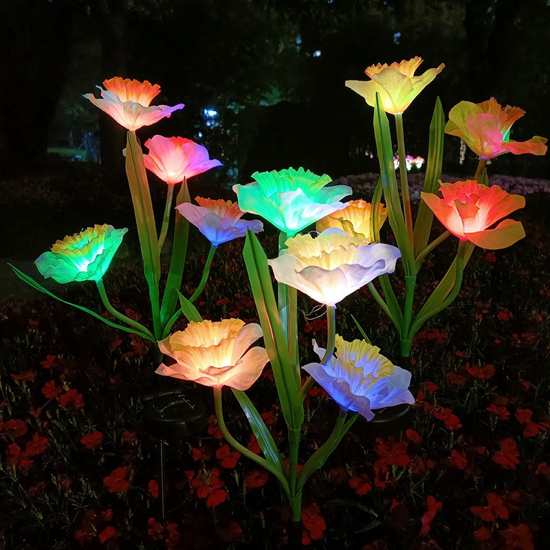 LED Solar Garden Light Daffodil Flowers – YZ-50036