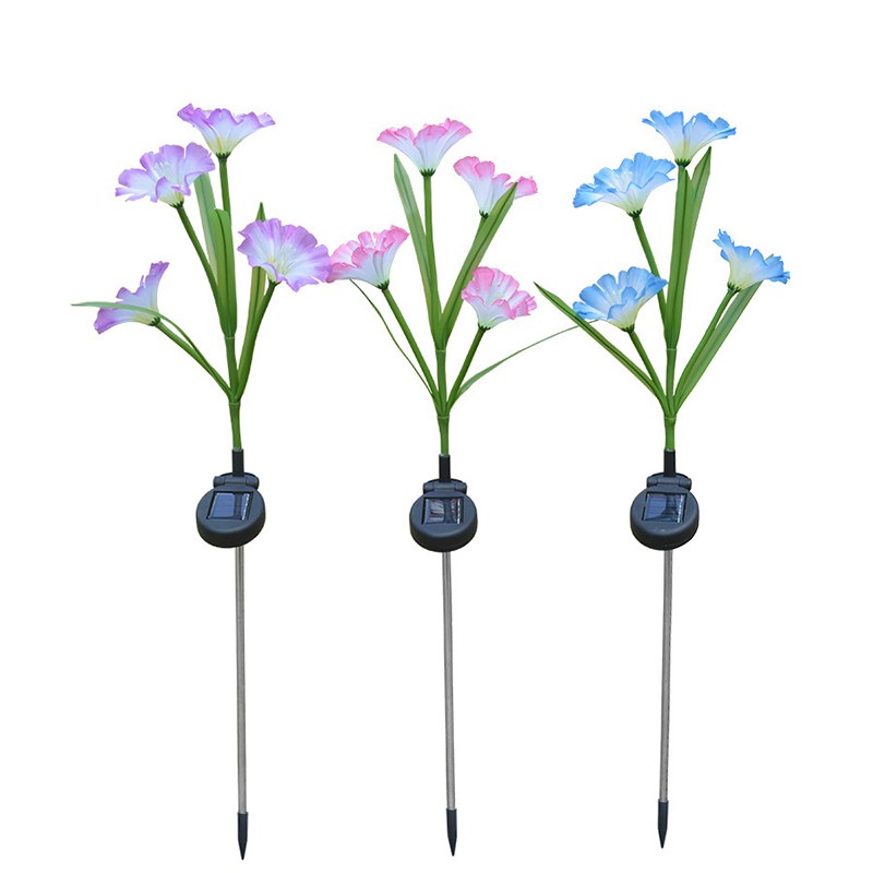 LED Solar Garden Light Morning Glory – YZ-50037
