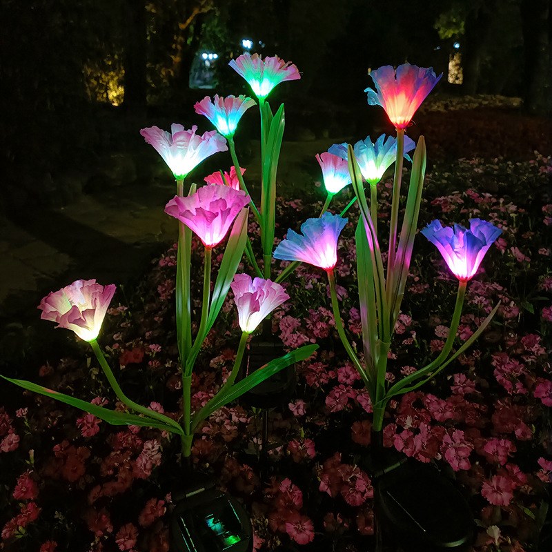 LED Solar Garden Light Morning Glory – YZ-50037
