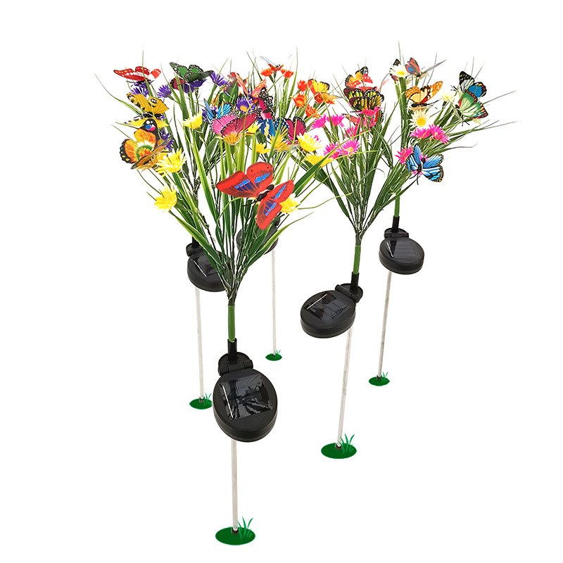 LED Solar Garden Light Butterfly Daisy – YZ-50047