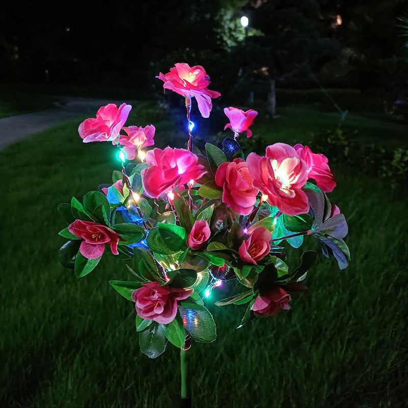 LED Solar Garden Light Azalea Flower – YZ-50049