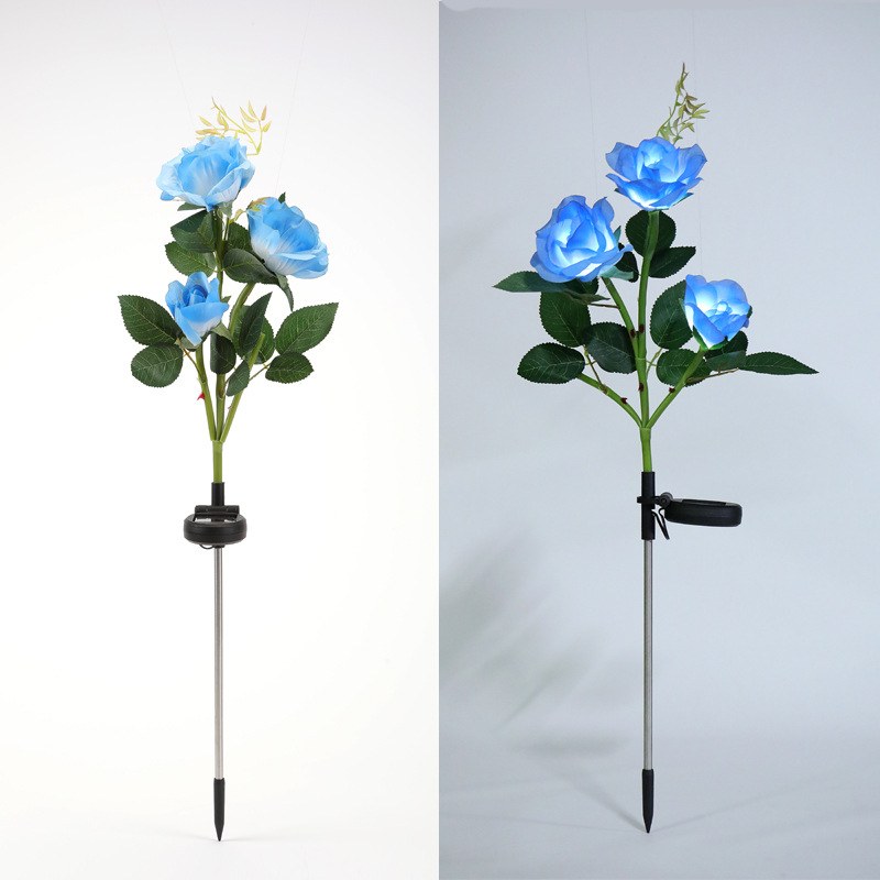 LED Solar Garden Light Rose – YZ-50070