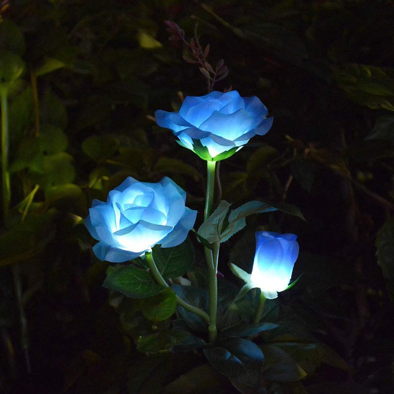 LED Solar Garden Light Rose – YZ-50070