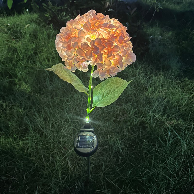 LED Solar Garden Light Hydrangea Flower – YZ-50074
