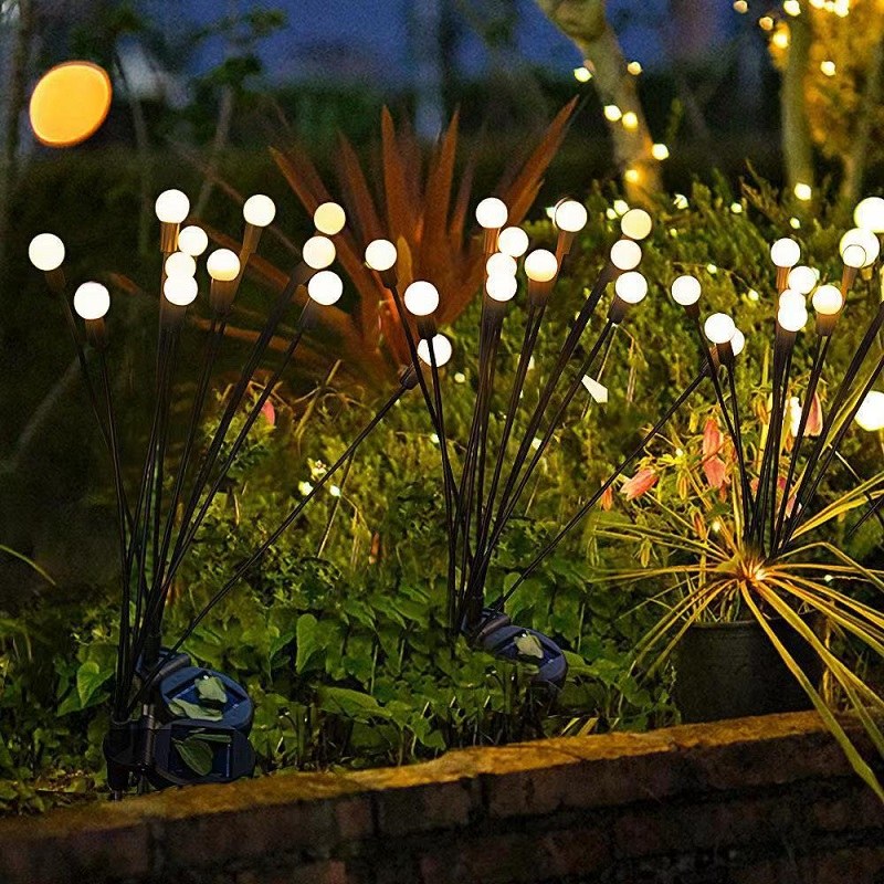 Solar Powered LED Garden Lights Firefly Lamp – YZ-50089