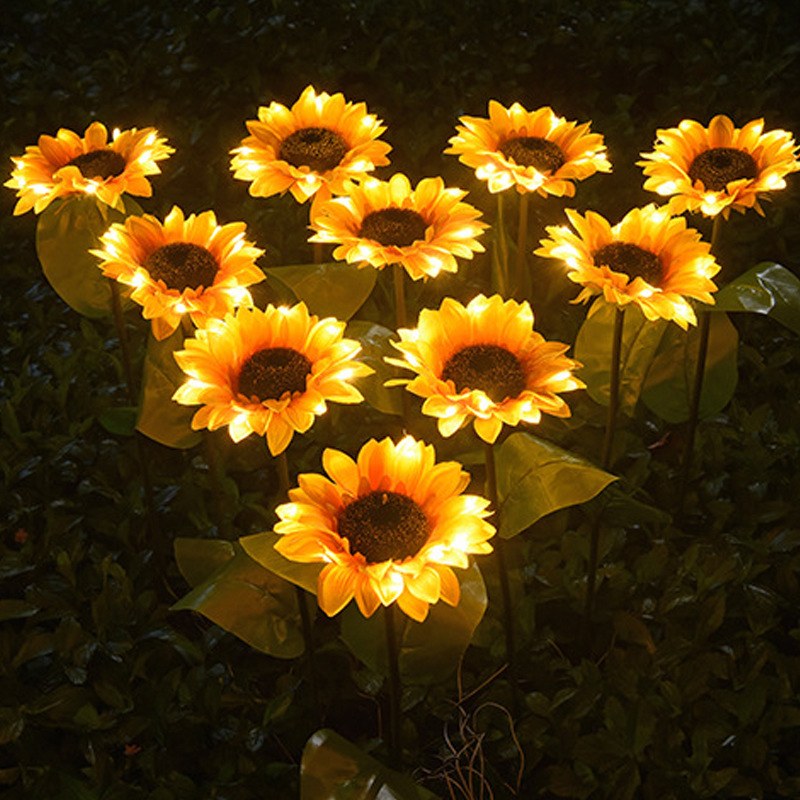 Solar Powered LED Garden Lights Sunflower – YZ-50091