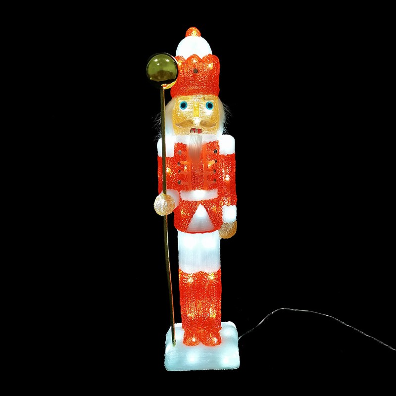 Wholesale Acrylic LED Motif Light Nutcracker – YZ-60071