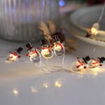 Wholesale LED Copper Wire Light Snowman – YZ-20167