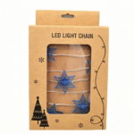 Wholesale LED Copper Wire Light Blue Star – YZ-20177
