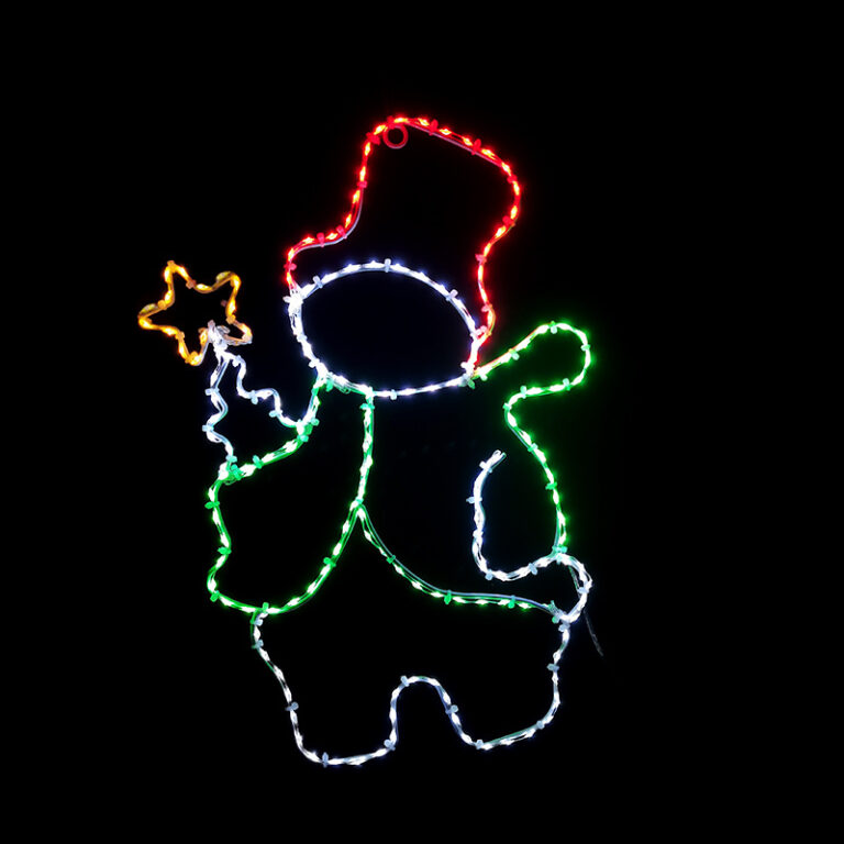 Wholesale LED Motif PVC Pin Wire Lights On Metal – YZ-60016