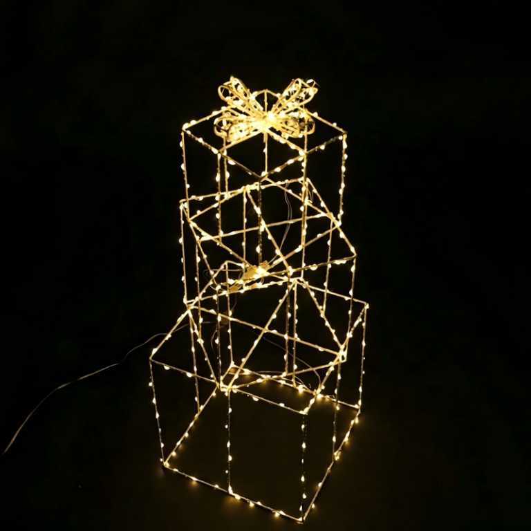 Wholesale LED Gift Box Metal Frame With Copper – YZ-60094