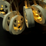 Wholesale Battery Wooden Pumpkin Shaped LED – YZ-80071