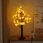 Wholesale Artificial Warm White LED Maple Lighted – YZ-90468