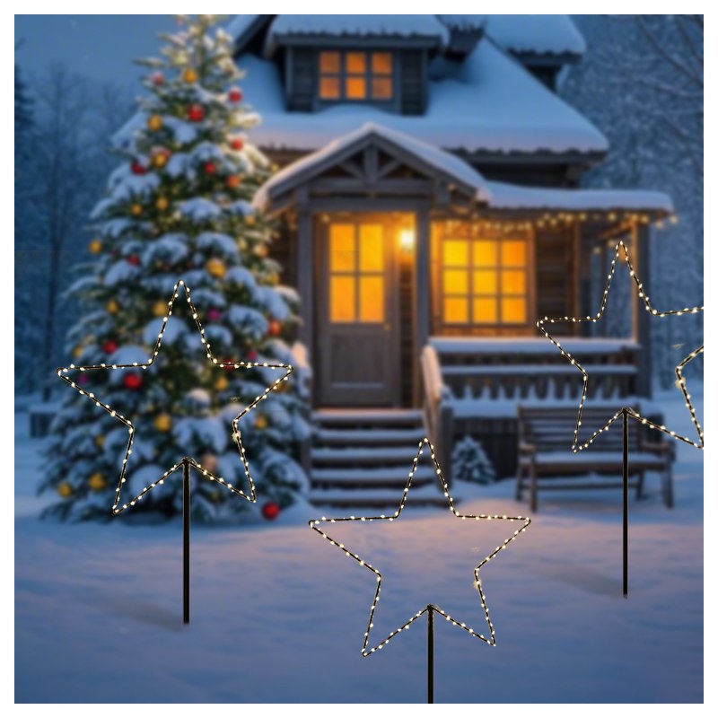 Wholesale Motif LED Decoration Light Star – YZ-10019