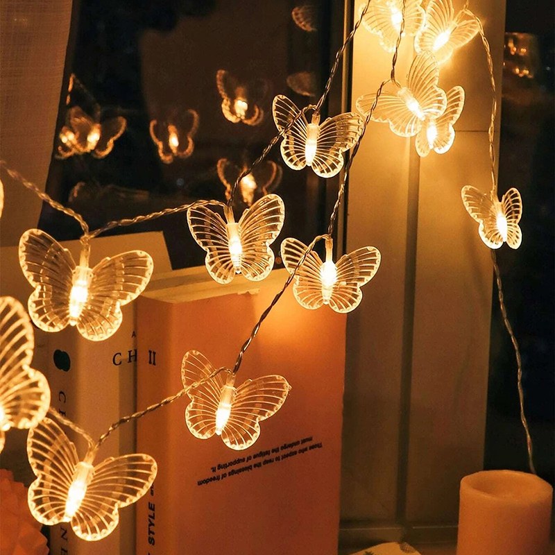 Wholesale LED String Light Butterfly 3AA – YZ-10033