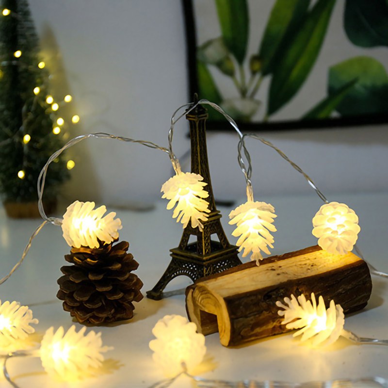 Wholesale 3AA Pinecone LED String Light – YZ-10053