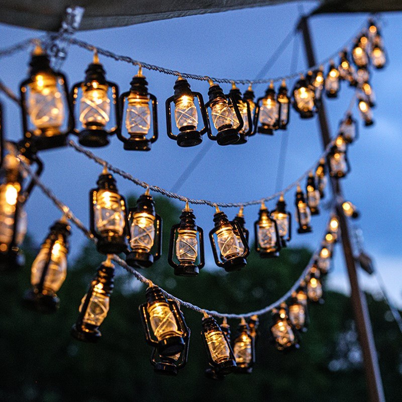 Wholesale 3AA Vintage Kerosene Bottle LED String – YZ-10055