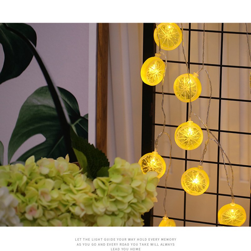 Wholesale 3AA Lemon Shaped LED String Light – YZ-10056