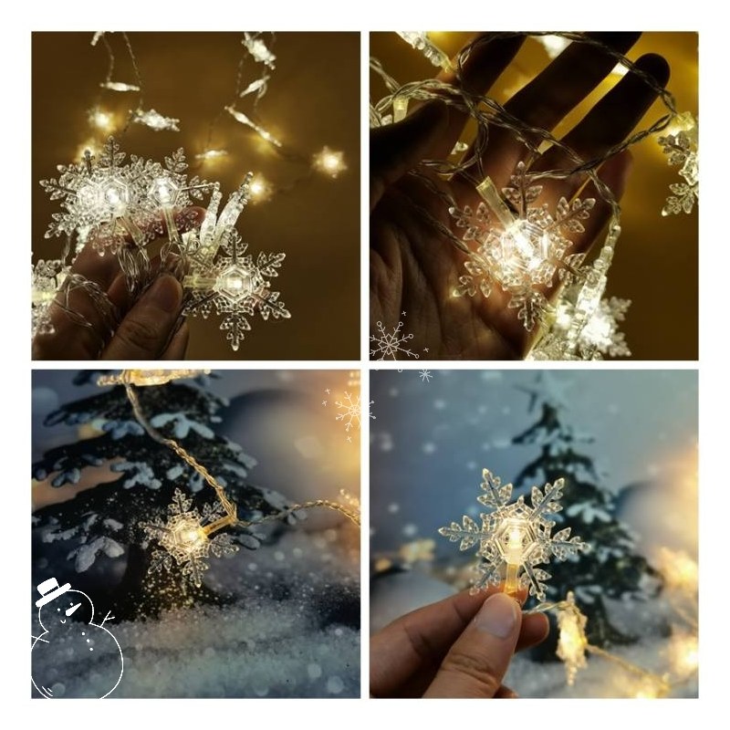 Wholesale LED Fairy Lights Shining Snowflake – YZ-10094