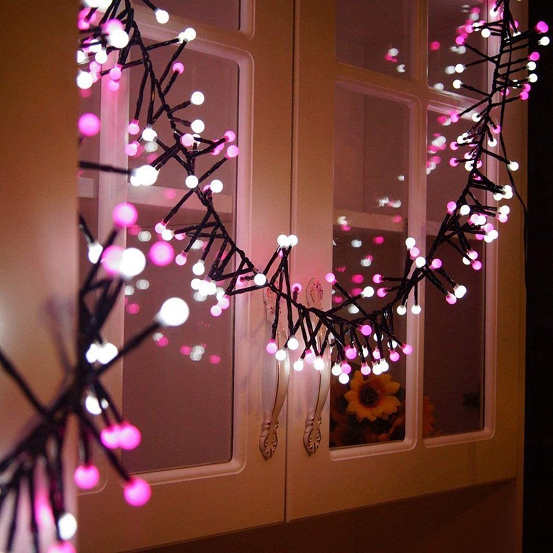 Firecracker Cluster String light-φ10 PP ball – YZ-20001
