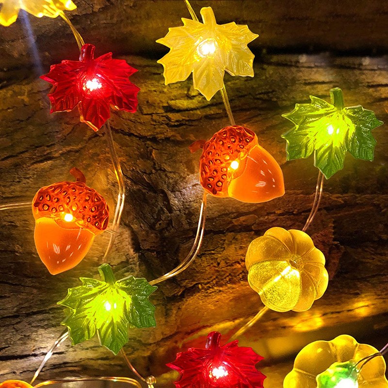 Wholesale LED Copper Wire String Light Pumpkin – YZ-20279