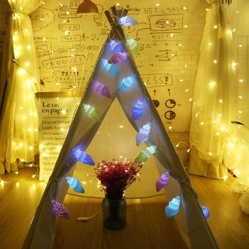 Wholesale LED String Light Cracked Conch – YZ-20291