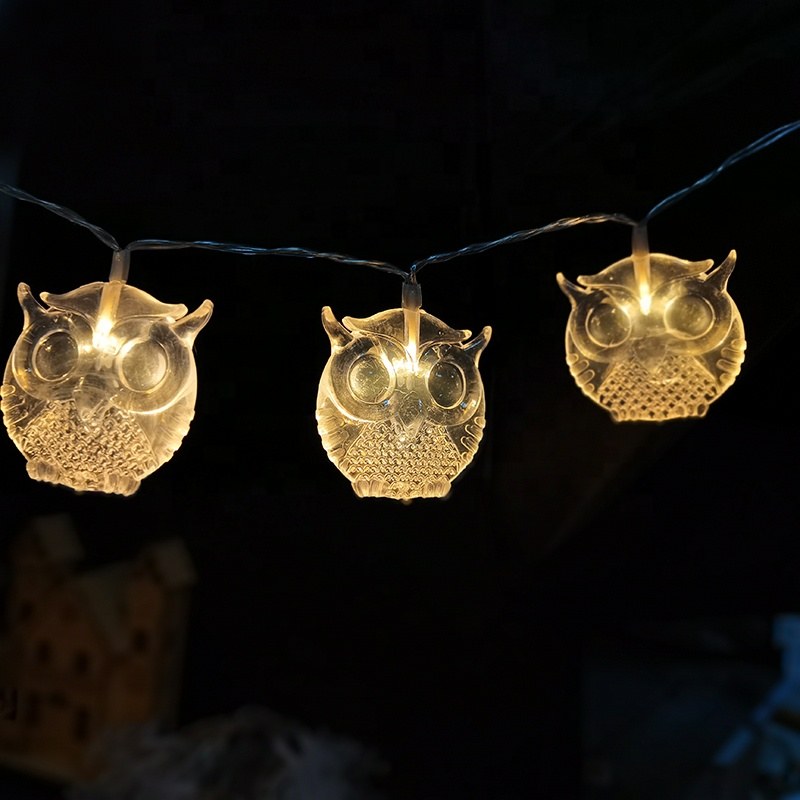 Wholesale LED Christmas String Lights Plastic Owl – YZ-20388