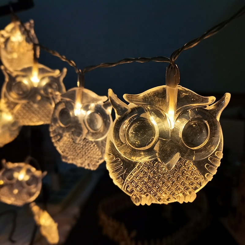 Wholesale LED Christmas String Lights Plastic Owl – YZ-20388