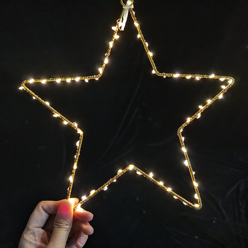 Wholesale LED Metal Star With Copper Wire – YZ-20397