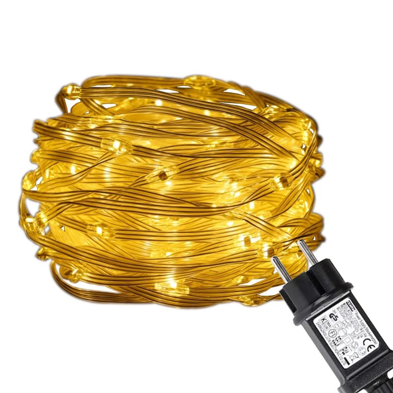 Wholesale LED Copper Wire String Light Coated – YZ-20400