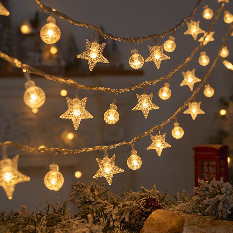 Wholesale LED String Light With Plastic Star And – YZ-30016