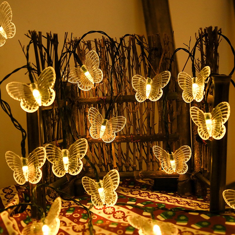 LED String Light Butterfly Solar – YZ-30020
