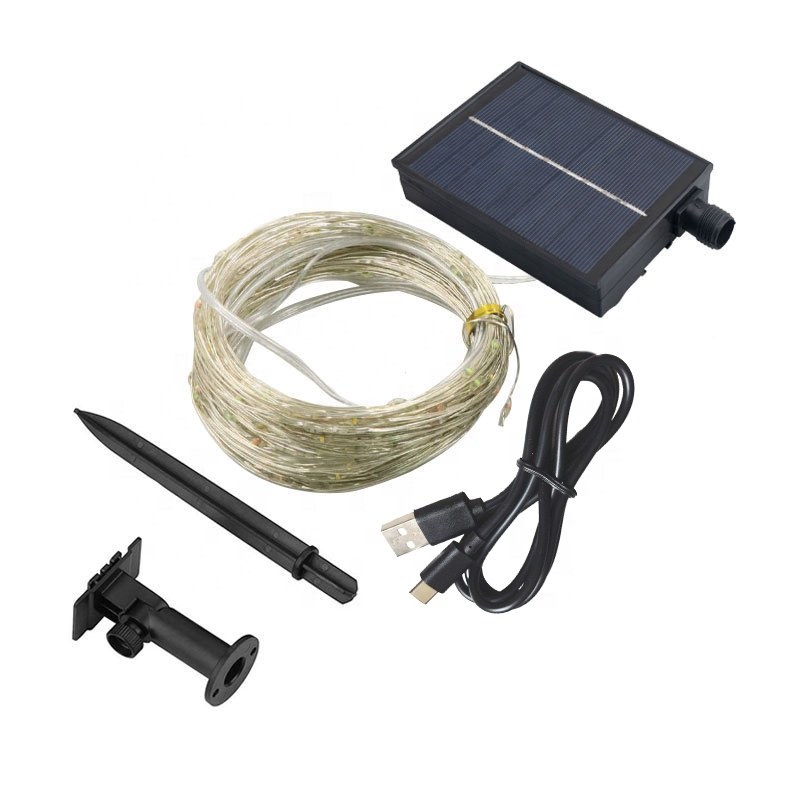 LED Solar Dual Purpose String Light Copper Wire – YZ-30027