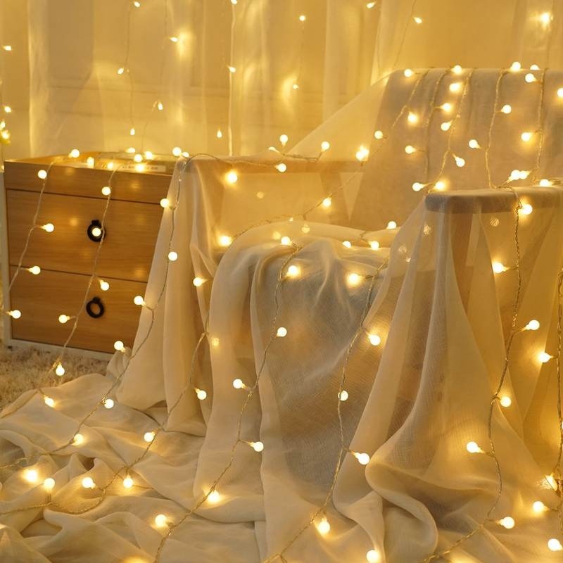 LED Solar Dual Purpose String Light With Pp Balla – YZ-30030