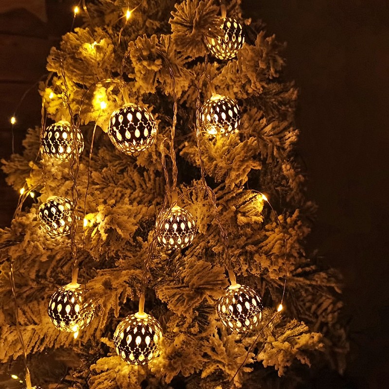 Solar LED String Light Morocco Ball – YZ-30047