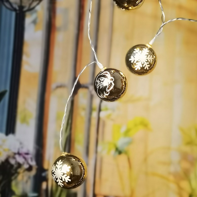 Wholesale String LED Light With Decos – YZ-30058