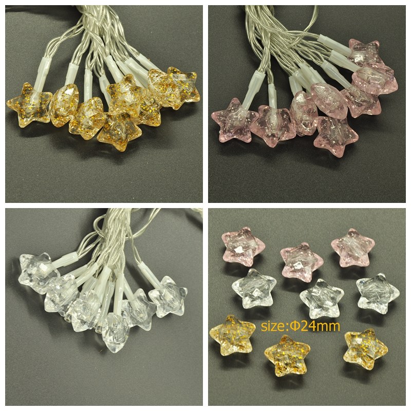 Wholesale LED Battery Powered Crystal Star Decos – YZ-30067